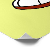 K9-Lächeln Poster (Ecke)