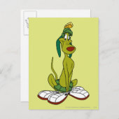 K9-Lächeln Postkarte (Vorne/Hinten)