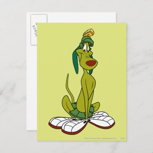 K9-Lächeln Postkarte (Vorne/Hinten)