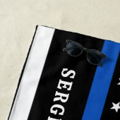 K9 Officer - Polizeihund - dünne blaue Linie Strandtuch (Beispiel)