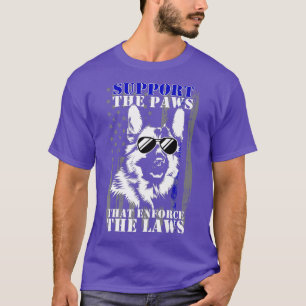 K9 Polizei Hundeeinheit Deutscher Schäferhund Pr T-Shirt