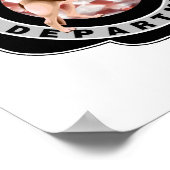 K9 Polizei Poster (Ecke)