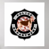 K9 Polizei Poster (Vorne)