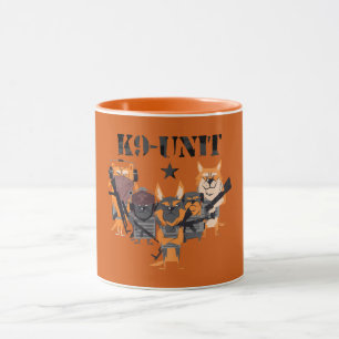 K9 Polizeieinheit Tasse
