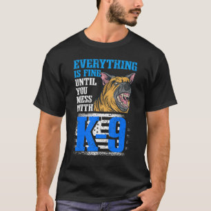 K9-Polizist & Polizeihund T-Shirt