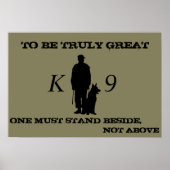 K9-Poster Poster (Vorne)