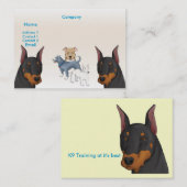K9-Profil-Visitenkarte Visitenkarte (Vorne/Hinten)