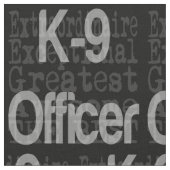 K9 Referent Extraordinator Stoff (Nahaufnahme)