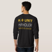 K9 Referent T - Shirt (Schwarz voll)
