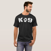 K9 Referentin Canine K9 Unit Police Dow Handler T-Shirt (Vorne ganz)