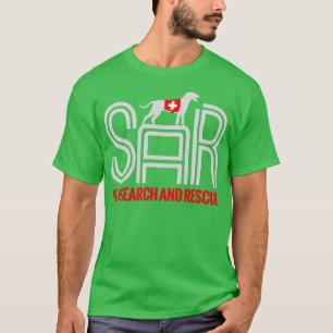 K9 SAR für Such- und Rettungsdienste (10) T-Shirt