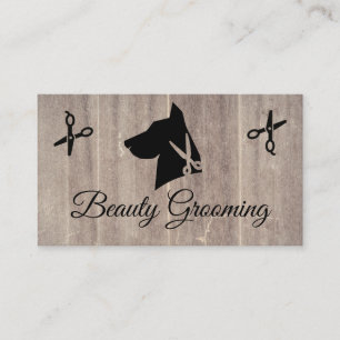 K9-Schere   Dog Groomer Visitenkarte