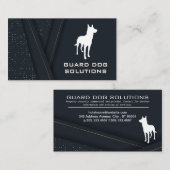 K9 | Tierschulung | Wave Abstrakt Background Bu Visitenkarte (Vorne/Hinten)
