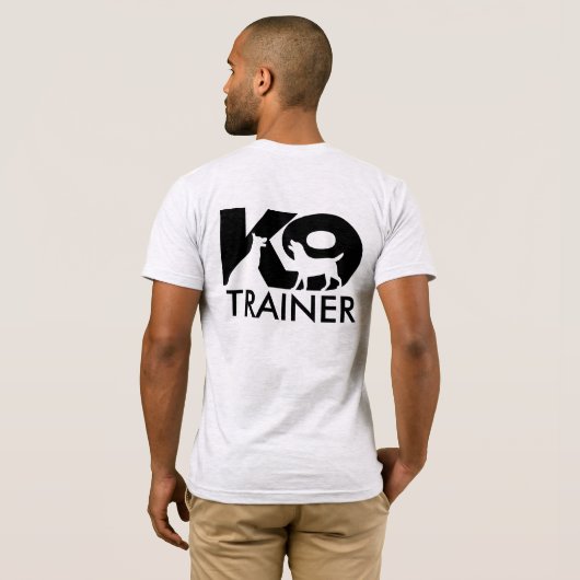 K9 Trainer - K9 Handler-T - Shirt (Schwarz voll)