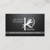 K9 Training - Dog Trainer - Kaninchenverhalten Visitenkarte (Vorderseite)