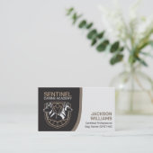 K9 Training - Dog Trainer - Kaninchenverhalten Visitenkarte (Stehend Vorderseite)