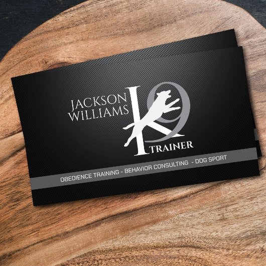 K9 Training - Dog Trainer - Kaninchenverhalten Visitenkarte