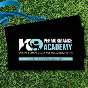 K9 Training - Dog Trainer - Kaninchenverhalten Visitenkarte