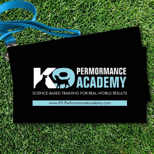 K9 Training - Dog Trainer - Kaninchenverhalten Visitenkarte