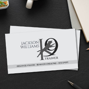 K9 Training - Dog Trainer - Kaninchenverhalten Visitenkarte