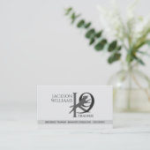 K9 Training - Dog Trainer - Kaninchenverhalten Visitenkarte (Stehend Vorderseite)