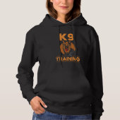 K9 Training Handler Trainer Handler Hund Hoodie (Vorderseite)