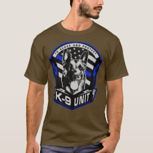 K9 Unit Malinois Belgischer Hirte Mechelaar T-Shirt