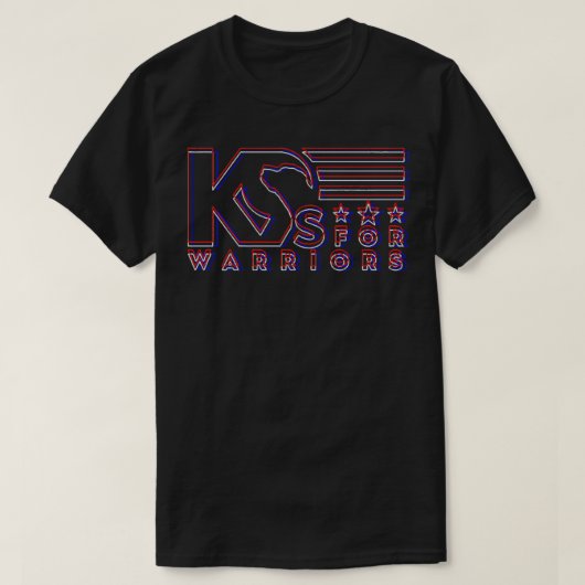 k9s für Krieger T-Shirt (Design vorne)