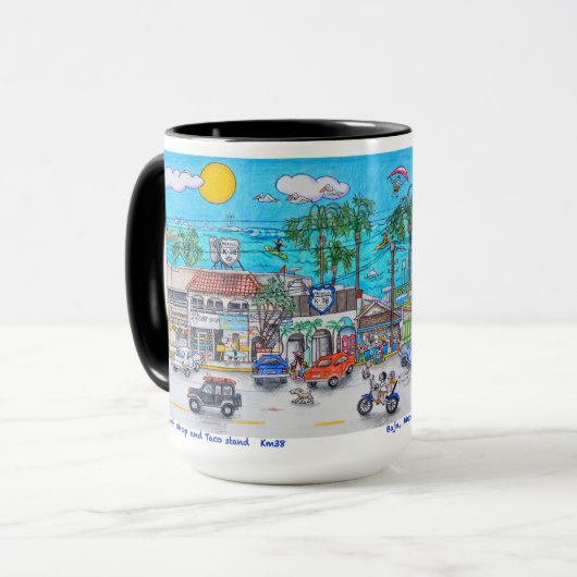 K-38 Surfshop-Tasse Tasse (Vorderseite Links)