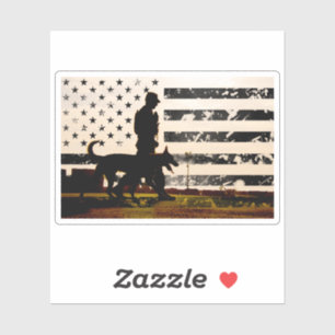 K-9 Arbeitsdog Handler Aufkleber