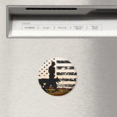 K-9 Arbeitsdog Handler Magnet (In Situ (Geschirrspüler))