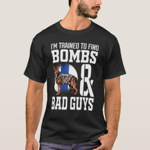 K 9 Deutscher Schäferhund Polizeihund Rechtshilfe T-Shirt