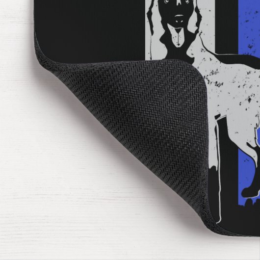 K-9 Einheit - Malinois Mousepad (Ecke)