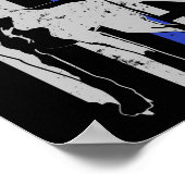 K-9-Einheit - Polizeieinheit - Malinois Poster (Ecke)