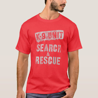 K-9-EINHEITSSUCHE T-Shirt