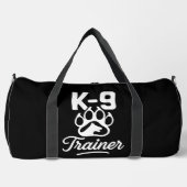K-9-Hund-Welpentrainer Duffle Bag (Vorderseite)