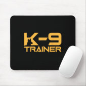 K-9 K9 Dog Handler Trainer Polizeischutz Hallowage Mousepad (Mit Mouse)