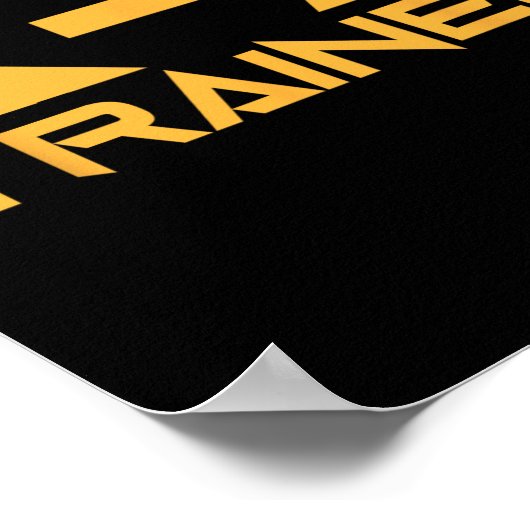 K-9 K9 Dog Handler Trainer Polizeischutz Hallowage Poster (Ecke)