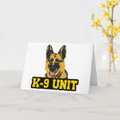 K-9 KARTE (Gelbe Blume)