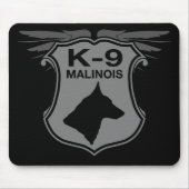 K-9 Malinois Mousepad (Vorne)