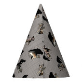 K-9-Muster für Arbeitshunde Partyhütchen (Rückseite)