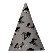 K-9-Muster für Arbeitshunde Partyhütchen (Rechts)