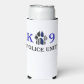 K-9 Polizeieinheit Selters Dosenkühler (Seltzer Vorderseite)