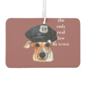 K-9-Polizist Autolufterfrischer (Rückseite)