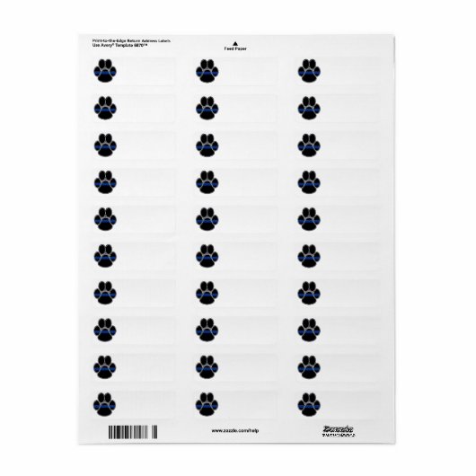 K-9 Thin Blue Line (Vorne)