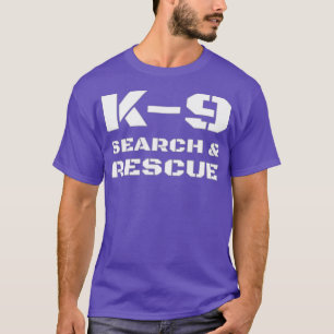 K-9-Trainer für Such- und Rettungshunde SAR K9 T-Shirt