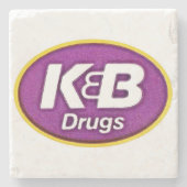 K&B, K&B Untersetzer, New Orleans Steinuntersetzer (Vorderseite)