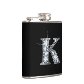 K "Diamond Bling"-Flasche Flachmann (Rechts)
