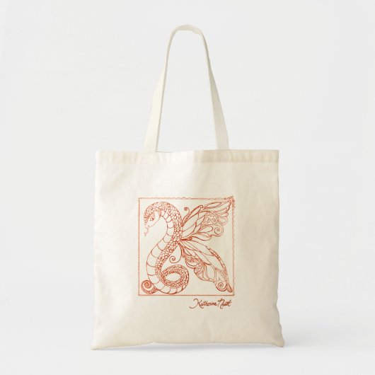 K Dragon Orange Bag Tragetasche (Vorne)