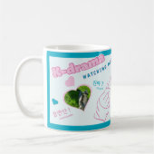 K drama 3 Foto Collage koreanische Typografie Kaffeetasse (Links)